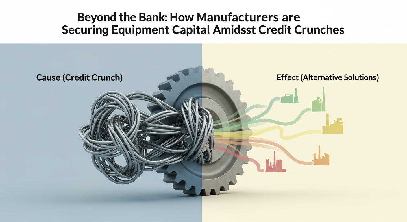 Illustration: Beyond the Bank: How Manufacturers are Securing Equipment Capital Amidst Credit Crunches