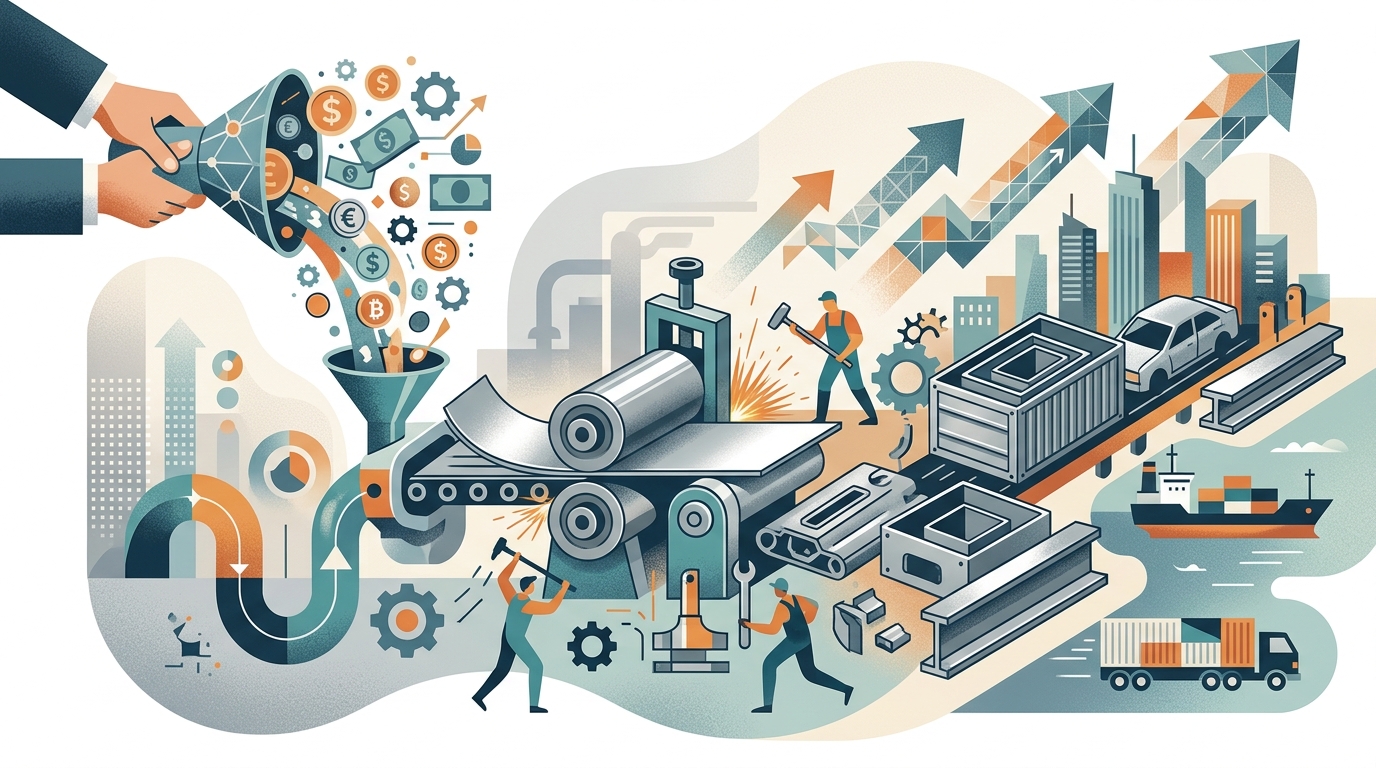 Illustration: Sheet Metal Fabrication Market Poised for 5.5% Growth in 2026